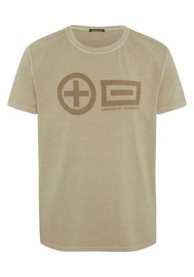 CHIEMSEE T-Shirt mit PlusMinus Frontprint T-Shirts sand