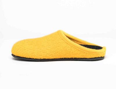 Gottstein Walkpantoffel ALP- COMFORT-FE Filzpantoffeln gelb Modell 1