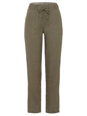 olsen Leinenhose khaki