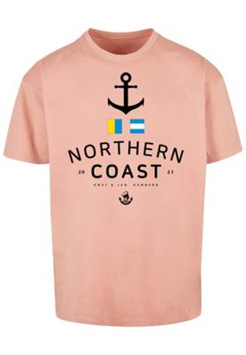 F4NT4STIC Nordsee Nordic T-Shirts beige Knut Jan Hamburg & Coast