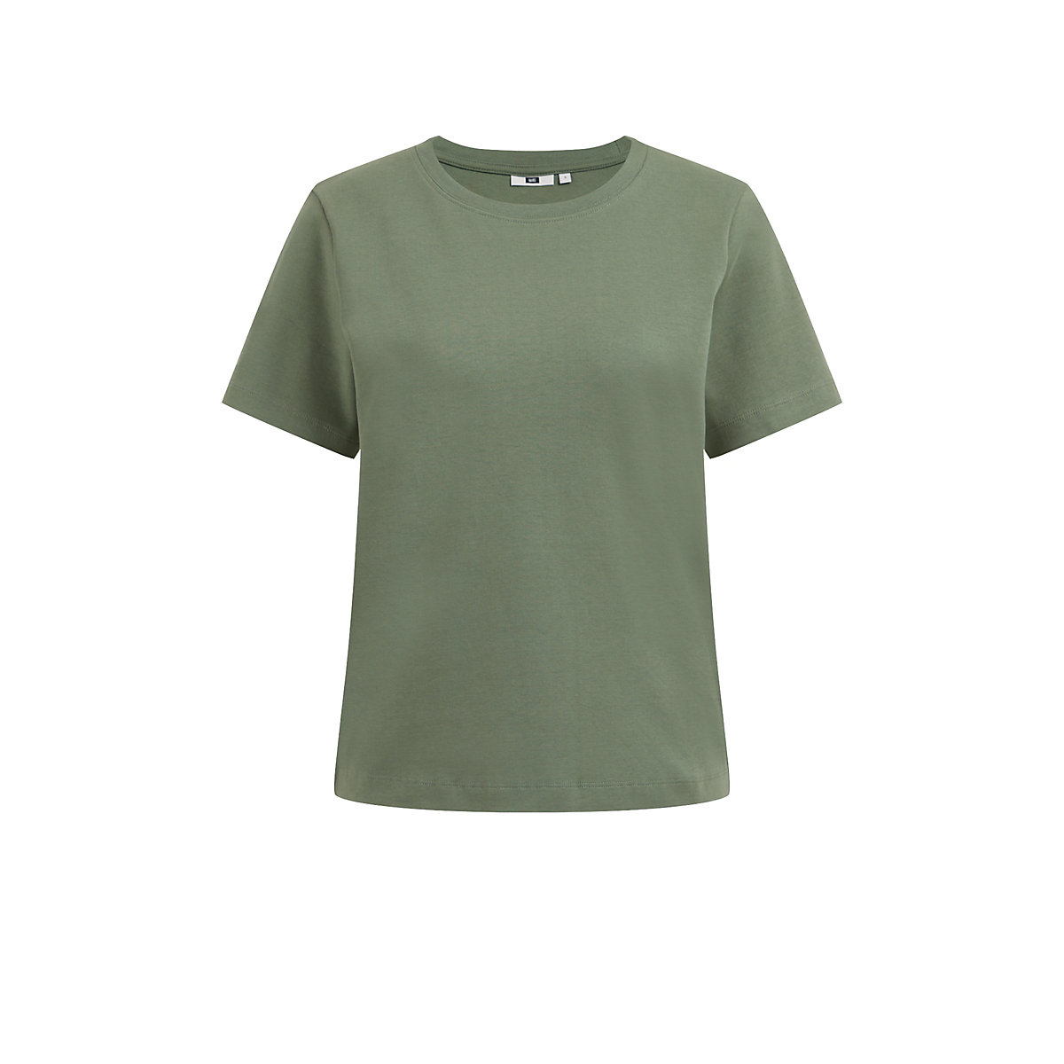 WE Fashion Damenshirt Kurzarmhemden grün
