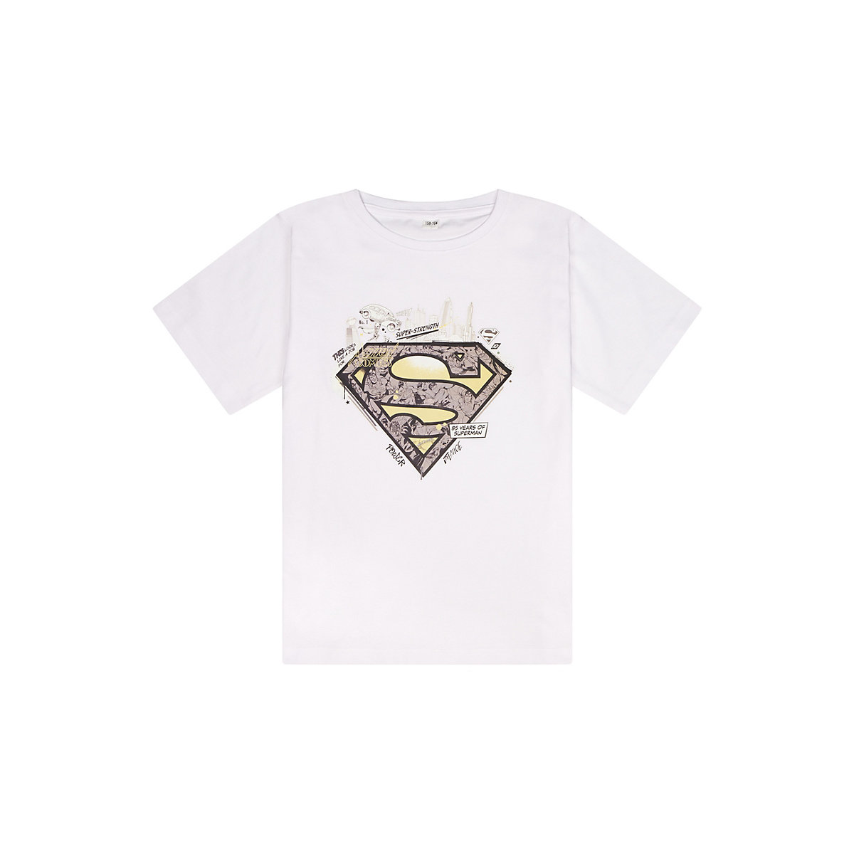 Superman Superman T-Shirt kurzarm weiß