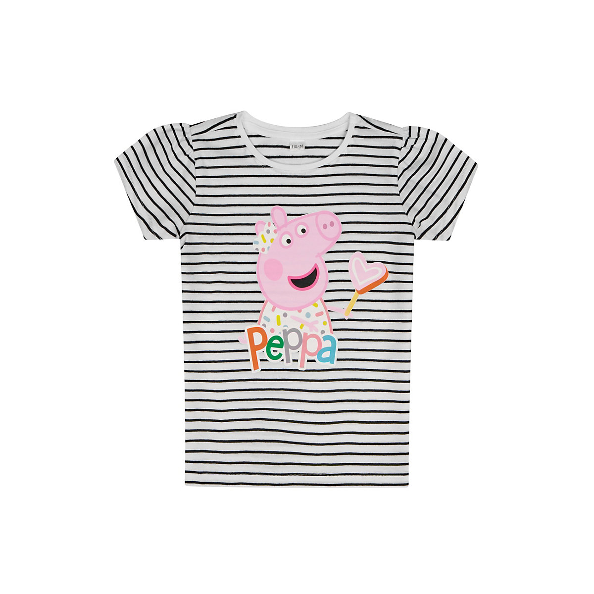 Peppa Pig Peppa Wutz Pig Kinder T-Shirt weiß