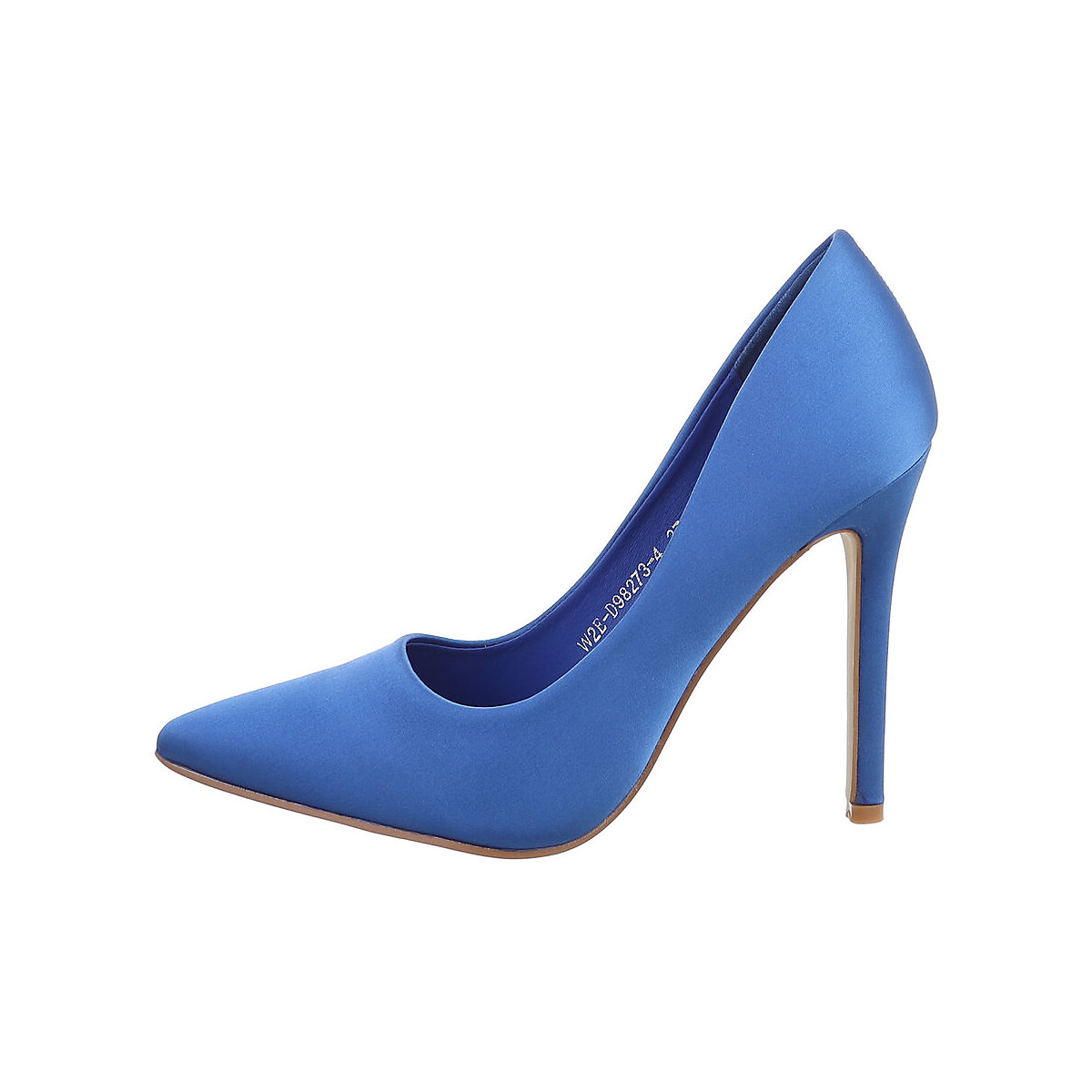 Ital-Design High Heel Pumps Pfennig-/Stilettoabsatz blau