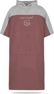 normani® Damen Surfer Poncho Kuta Bademäntel rosa