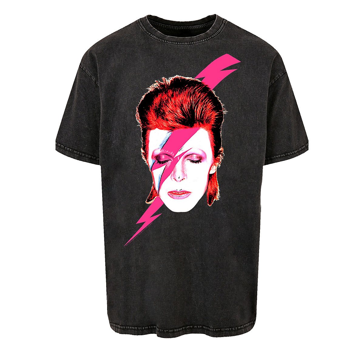 F4NT4STIC David Bowie Oversize T-Shirt T-Shirts schwarz