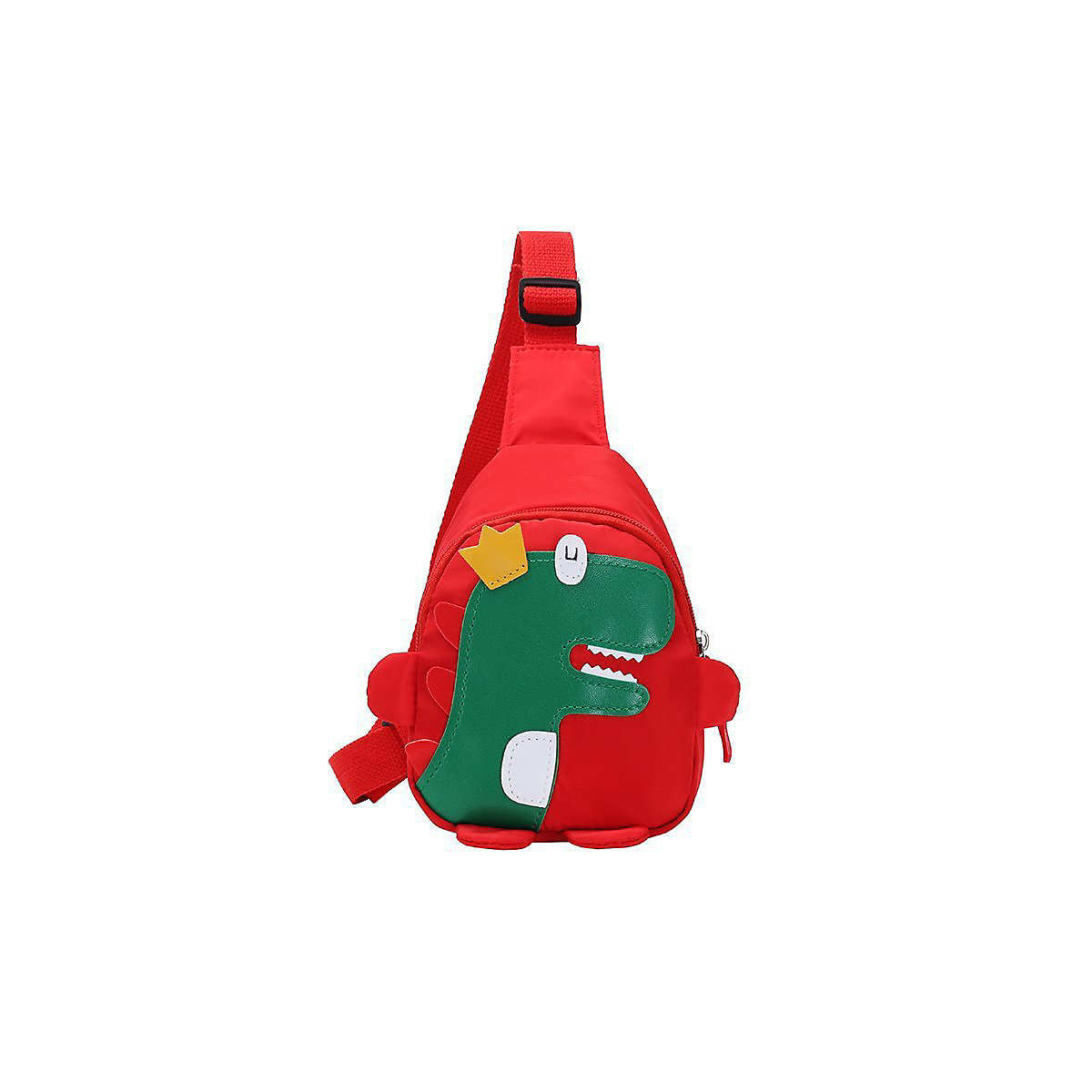 Brightake Einzelne Schulter Crossbody Tasche Cartoon niedlich Kinder Geschenk Dinosaurier Kinderbrusttasche Kindertasche mehrfarbig