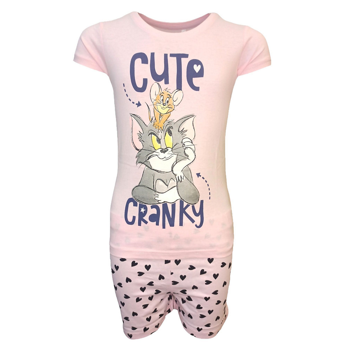 Schlafanzug Tom & Jerry -Shorty für Mädchen mehrfarbig
