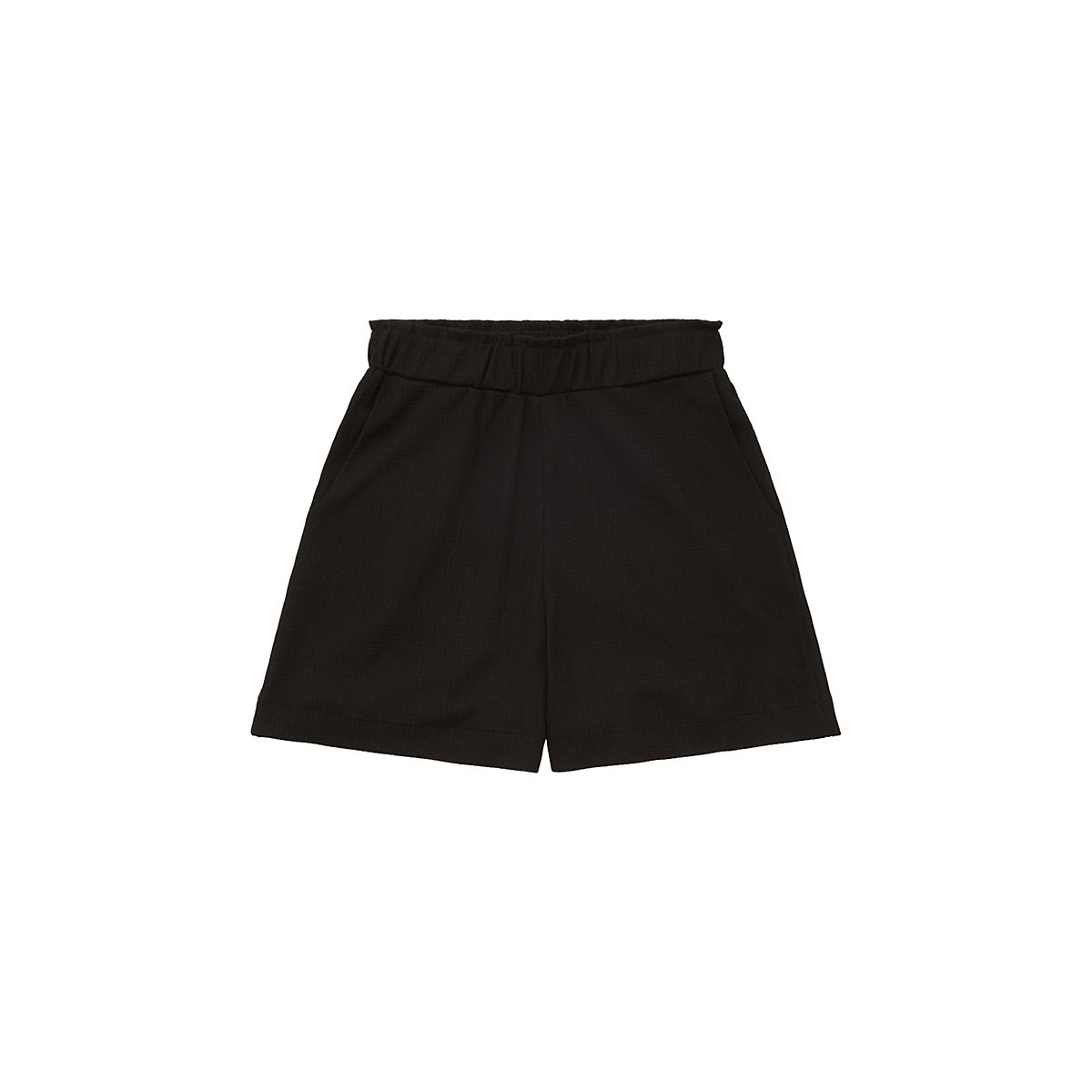 TOM TAILOR Easy structured shorts schwarz