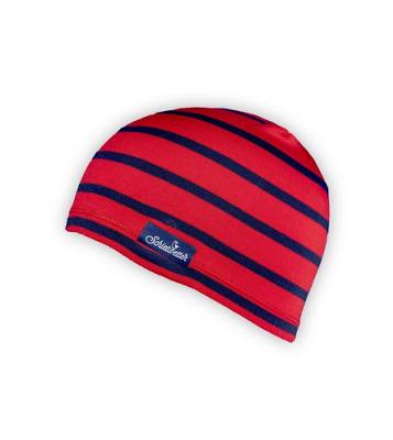Schietwetter Beanie für Mädchen rot-kombi