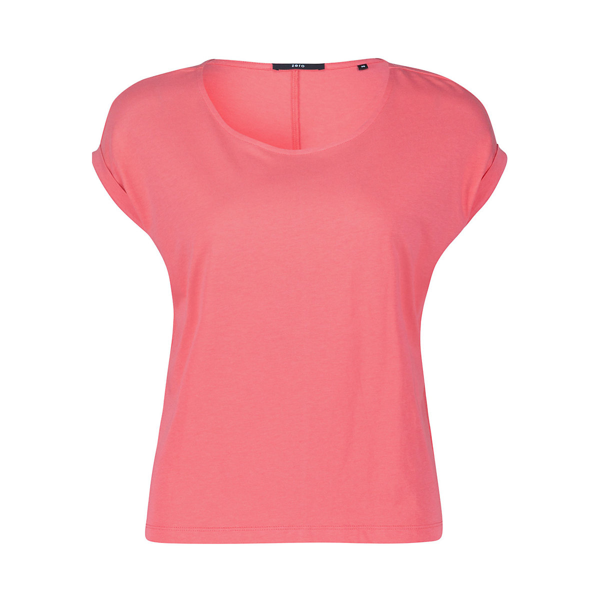 zero zero Shirt oversized mit Rundhalsausschnitt pink