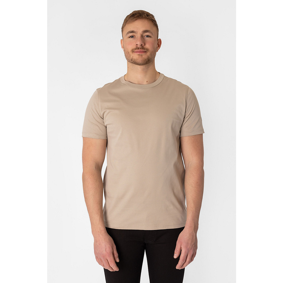 MOS MOSH T-Shirt Perry Crunch beige