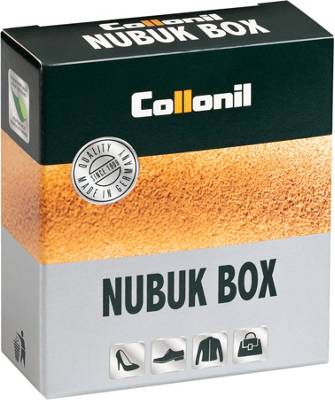 Nubuk Box Trockenreiniger für Rauleder