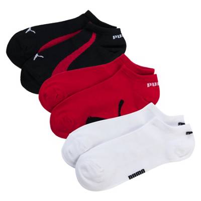 PUMA 3 Paar Sneakersocken Socken