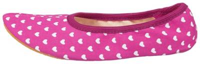 Beck Gymnastikschuhe HERZ für Mädchen pink GV7127