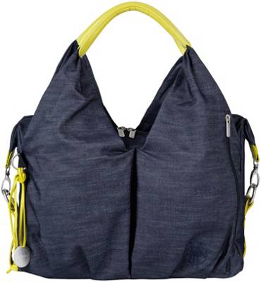 Wickeltasche Greenlabel, Neckline Bag, Denim blue