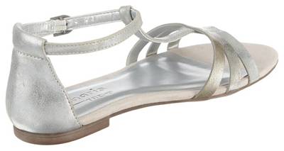 tamaris silberne sandaletten