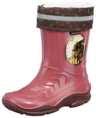 Pferdefreunde Gummistiefel für Mädchen, gefüttert