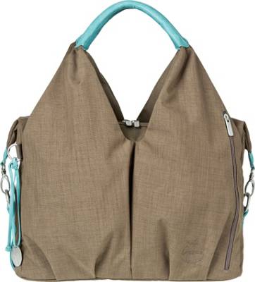 Wickeltasche Greenlabel, Neckline Bag, taupe
