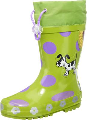 Kinder Gummistiefel große Punkte