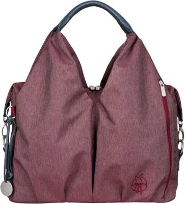 Wickeltasche Greenlabel, Neckline Bag Ecoya, Burgundy Red