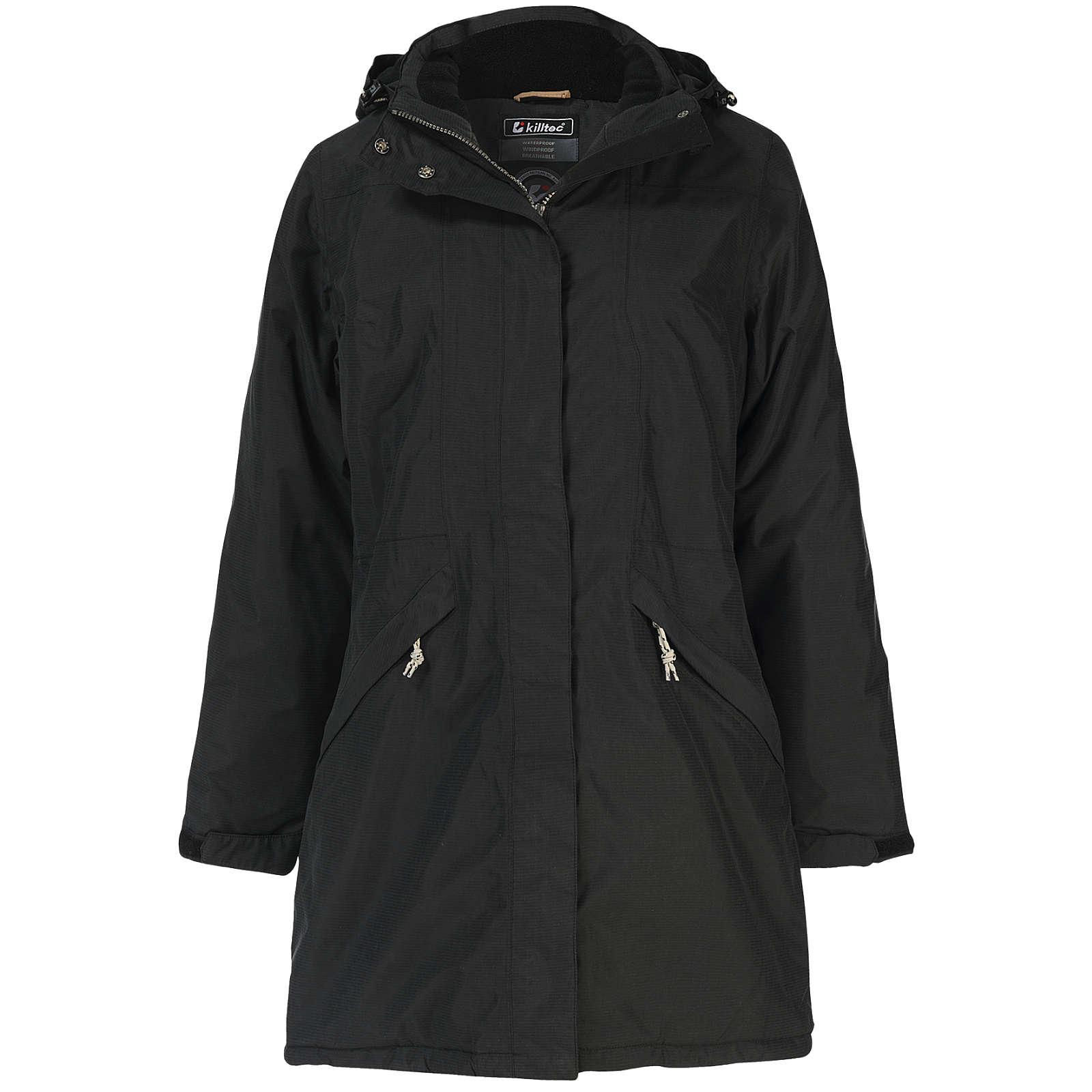 KILLTEC Funktionsmantel Iraida schwarz Damen Gr. 36 KILLTEC Funktionsmantel Iraida schwarz Damen Gr. 36
