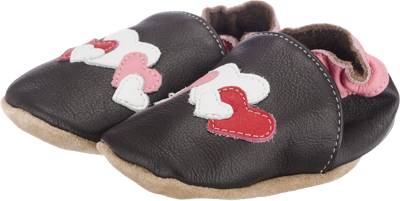 Krabbelschuhe 'Herzen' 2