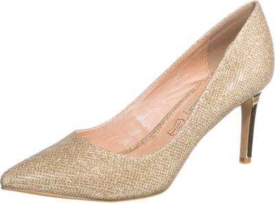 BUFFALO, Klassische Pumps, gold BUFFALO, Klassische Pumps, gold