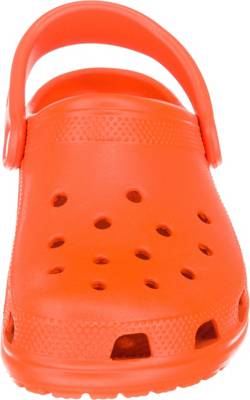 crocs orange clogs