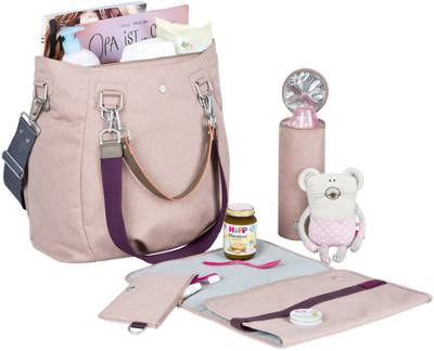 Wickeltasche Greenlabel, Mix´n Match Bag, Rose 2