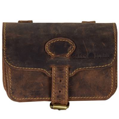 Greenburry Vintage Military Gürteltasche Leder 15,5 cm