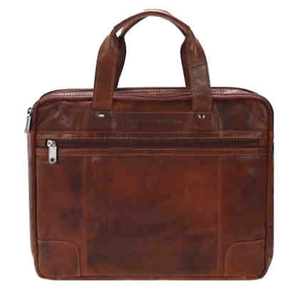 Bronco Business Handtasche Leder 36 cm Aktentaschen
