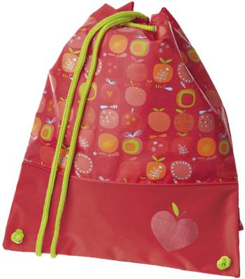 Sportbeutel Apfelherz