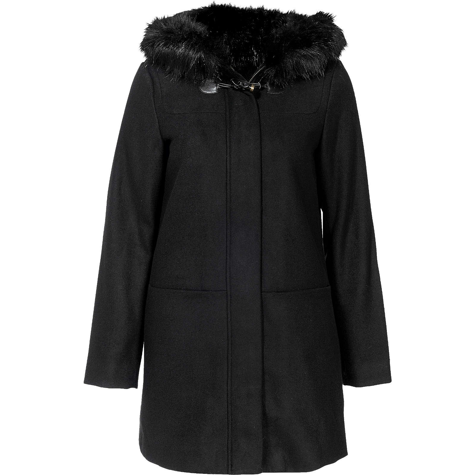 TOM TAILOR Wintermantel schwarz Damen Gr. 44 TOM TAILOR Wintermantel schwarz Damen Gr. 44