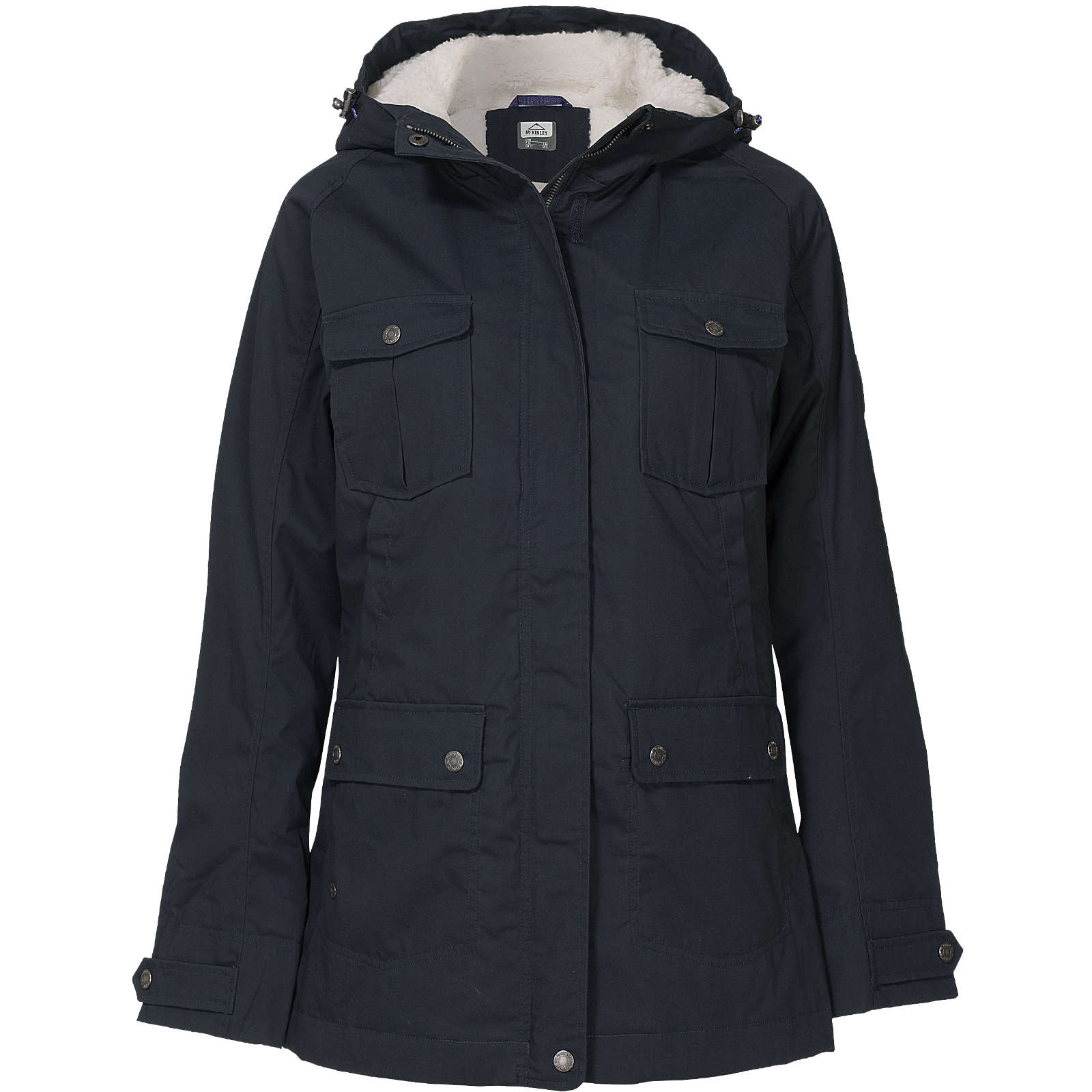 McKinley Wintermantel Lobito dunkelblau Damen Gr. 42 McKinley Wintermantel Lobito dunkelblau Damen Gr. 42