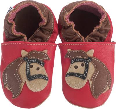 Krabbelschuhe 'Pferd'