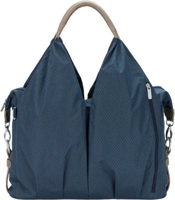 Wickeltasche Greenlabel, Neckline Bag Spin Dye, Blue Mélange