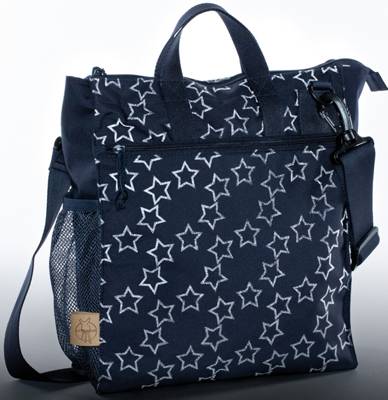 Wickeltasche Casual, Buggy Bag, Reflective Star, navy 2