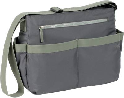 Wickeltasche Marv, Shoulder Bag, grey