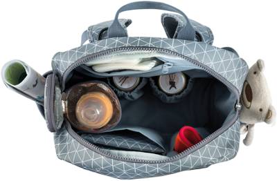 Wickelrucksack Marv, Backpack, Tiles grey 2