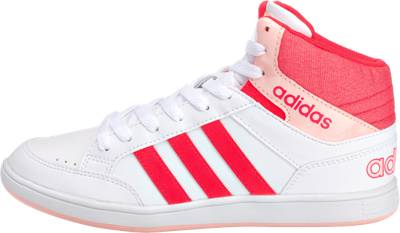 adidas NEO, Kinder Sneakers Hoops Mid, weiß | mirapodo