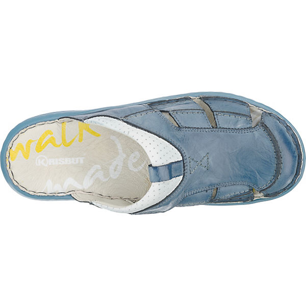 Schuhe Klassische Pantoletten Krisbut Krisbut Pantoletten blau-kombi Schuhe Klassische Pantoletten Krisbut Krisbut Pantoletten blau-kombi