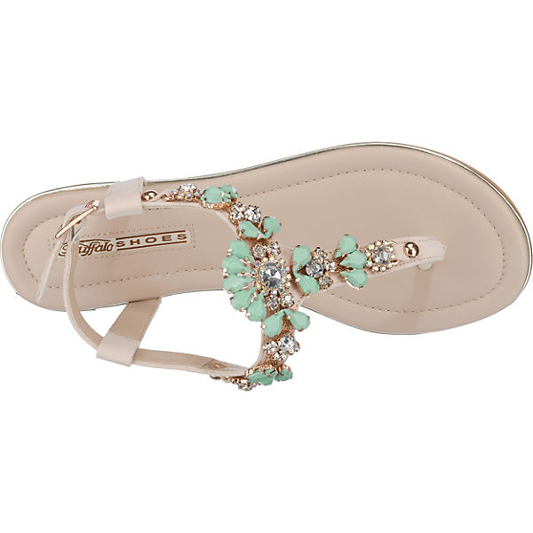 BUFFALO BUFFALO BUFFALO T-Steg-Sandalen türkis Gute Qualität beliebte Schuhe 9cbfd6 BUFFALO BUFFALO BUFFALO T-Steg-Sandalen türkis Gute Qualität beliebte Schuhe 9cbfd6