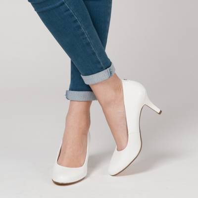 BUFFALO, BUFFALO Pumps, weiß mirapodo