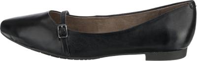 Tamaris, Tamaris Hemp Ballerinas, schwarz | mirapodo