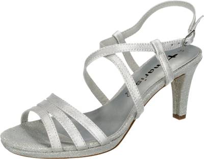 tamaris sandaletten silber
