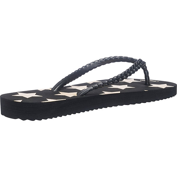 Pantoletten Schwarz Flip Flop Flip Flop qxtq7B