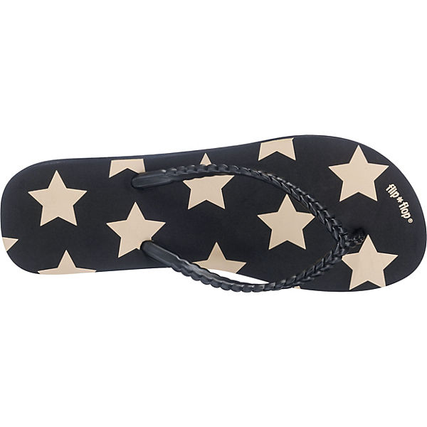 Pantoletten Schwarz Flip Flop Flip Flop qxtq7B