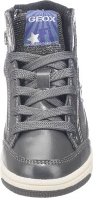 GEOX, Sneakers High Blinkies für Mädchen, Stern, silber | mirapodo