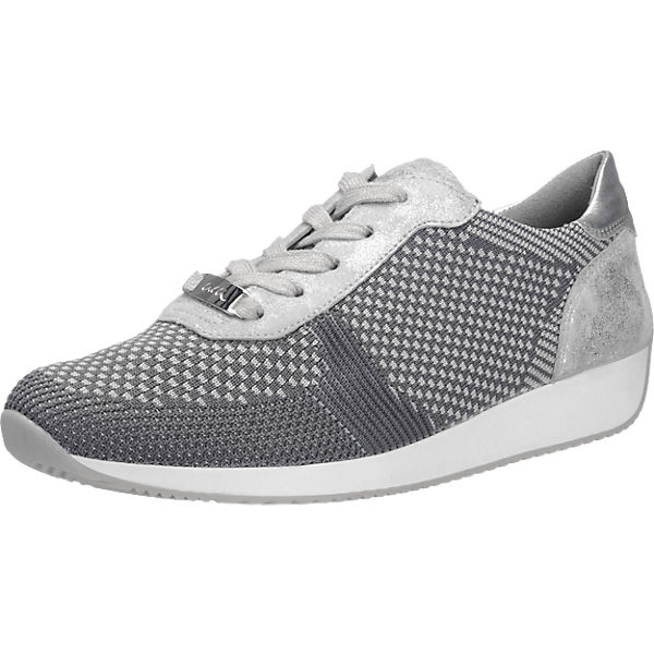 Schuhe Schnürschuhe ara ara Fusion Sneakers grau